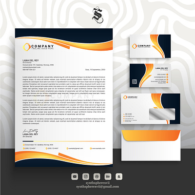 Stationery Design branding business card design envelope design graphic design letterhead design