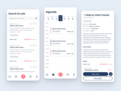 App design | Search page | Dashboard app concept design designinspiration inspiration mobile mobile app non profit ui ux