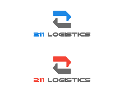 Modern Logistics Logo Design 211 digits digits logo dynamic flat lettermark logistics logistics company logistics company logo logo logo design minimal modern modern logistics company logo modern logo symbolic