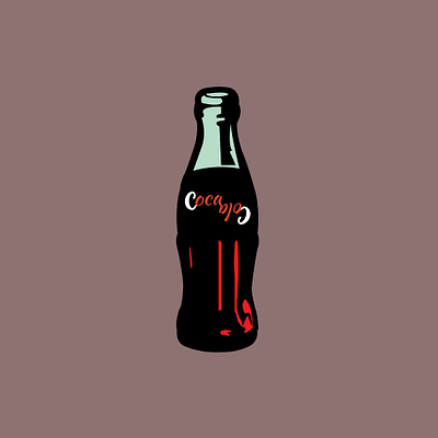 cocacola branding graphic design ui