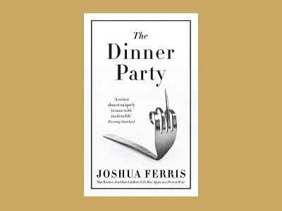 The Dinner Party Book Cover graphic design print