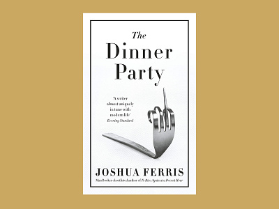 The Dinner Party Book Cover graphic design print
