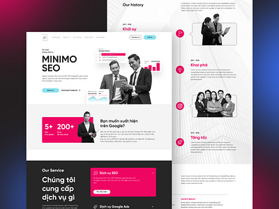 MINIMO SEO - Website UI design seo web design seo website design ui ui design ui ux design user experience design user interface design ux design ux ui design web shot website design website design shot website shot