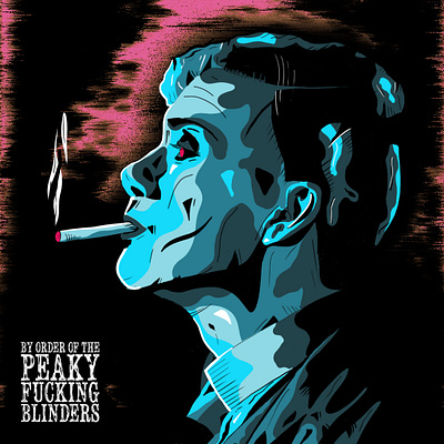 Tommy Shelby | Peaky Blinders 3d animation app art branding design digital art flat graphic design illustration logo motion graphics typography ui ux
