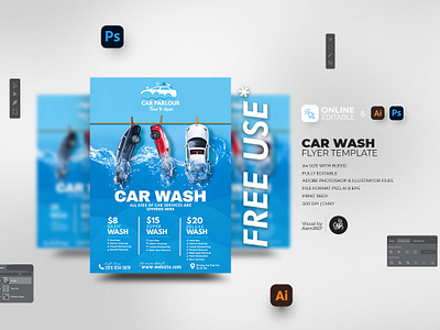 Car Wash Flyer Template aam360 aam3sixty auto show branding car cleaning poster car decoration car detailing car detailing services car maintenance car repair flyers car servicing car wash poster template car wash business car wash flyer template car wash services car washing service car wax cleaning flyer template flyer template