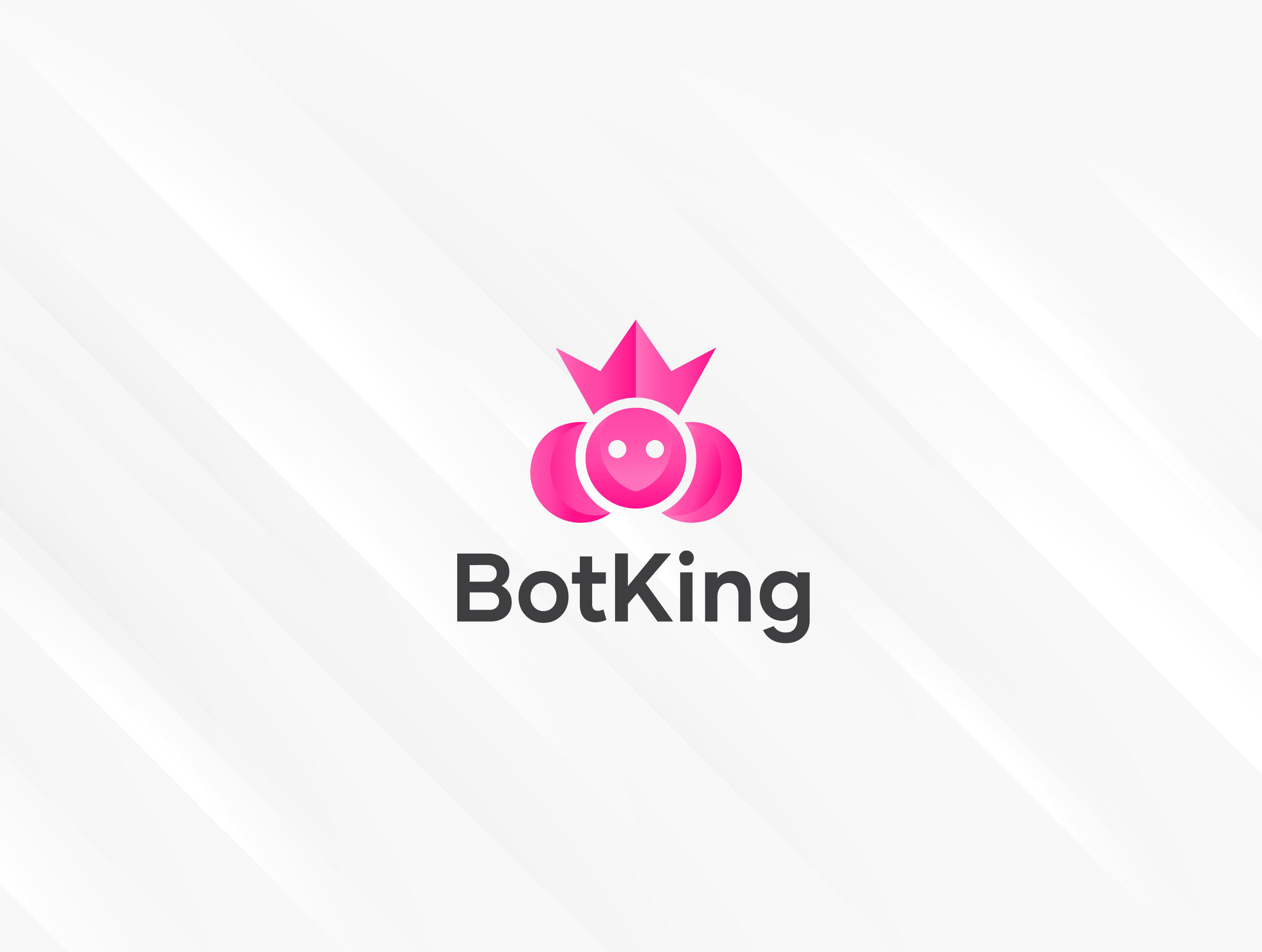 Modern minimalist Bot logo design ai bot logo bot bot logo botking branding chatbot logo logo logo design logo designer logos minimal logo modern logo tech logo website logo