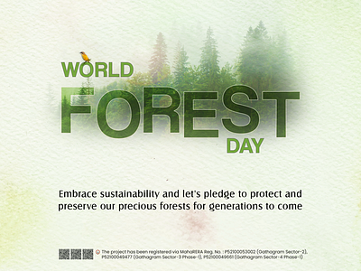 World Forest Day Social Media Creatives advertising branding brandmatterz brandmatterzpune design digital marketing forest day graphic design marketing social media social media creatives world forest day