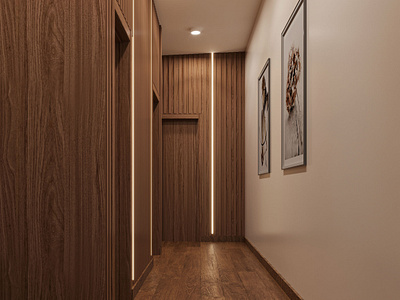 Corridor | Interior design 3d animation branding corridor design designer graphic design illustration interior logo motion graphics render rendering ui visual visualizing