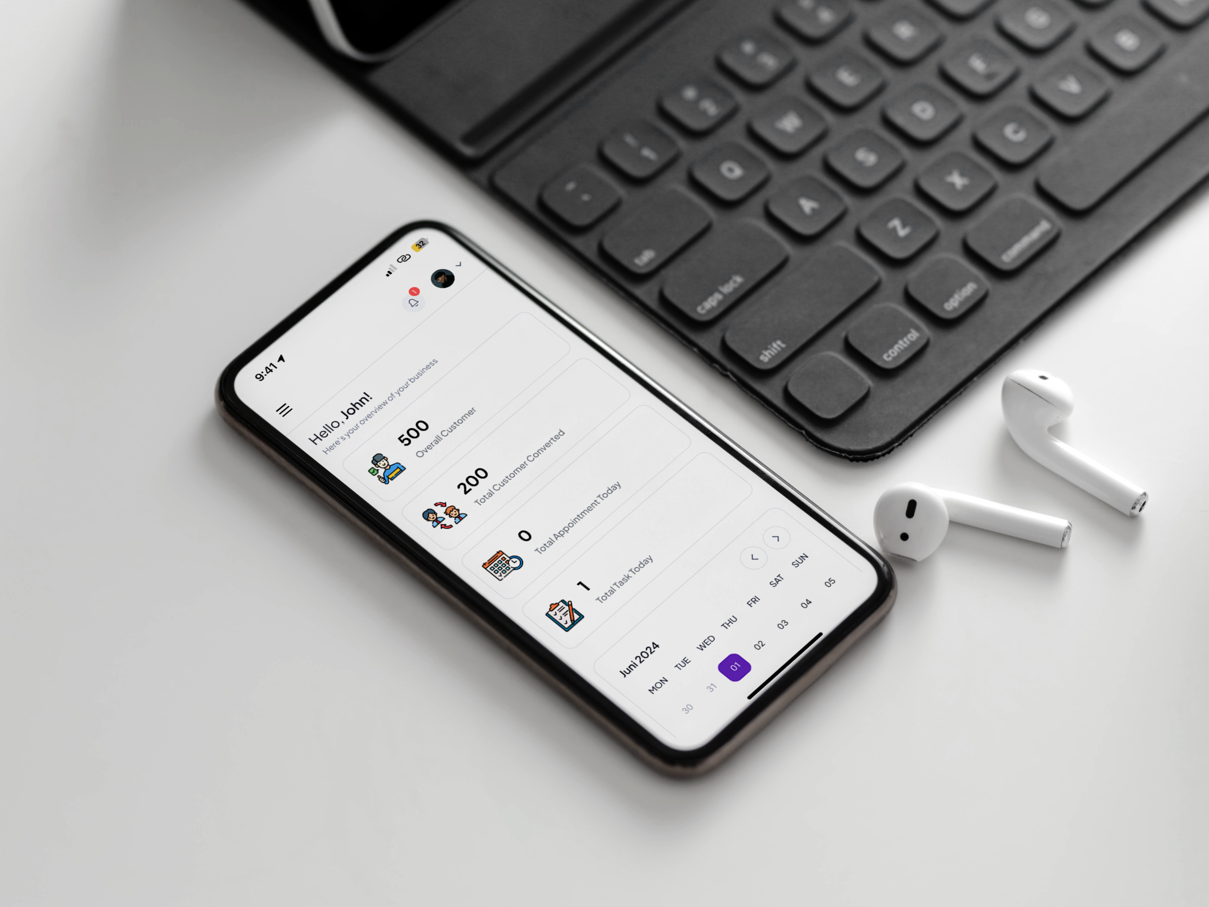 Client Connect admin crm dashboard figma sales ui ux