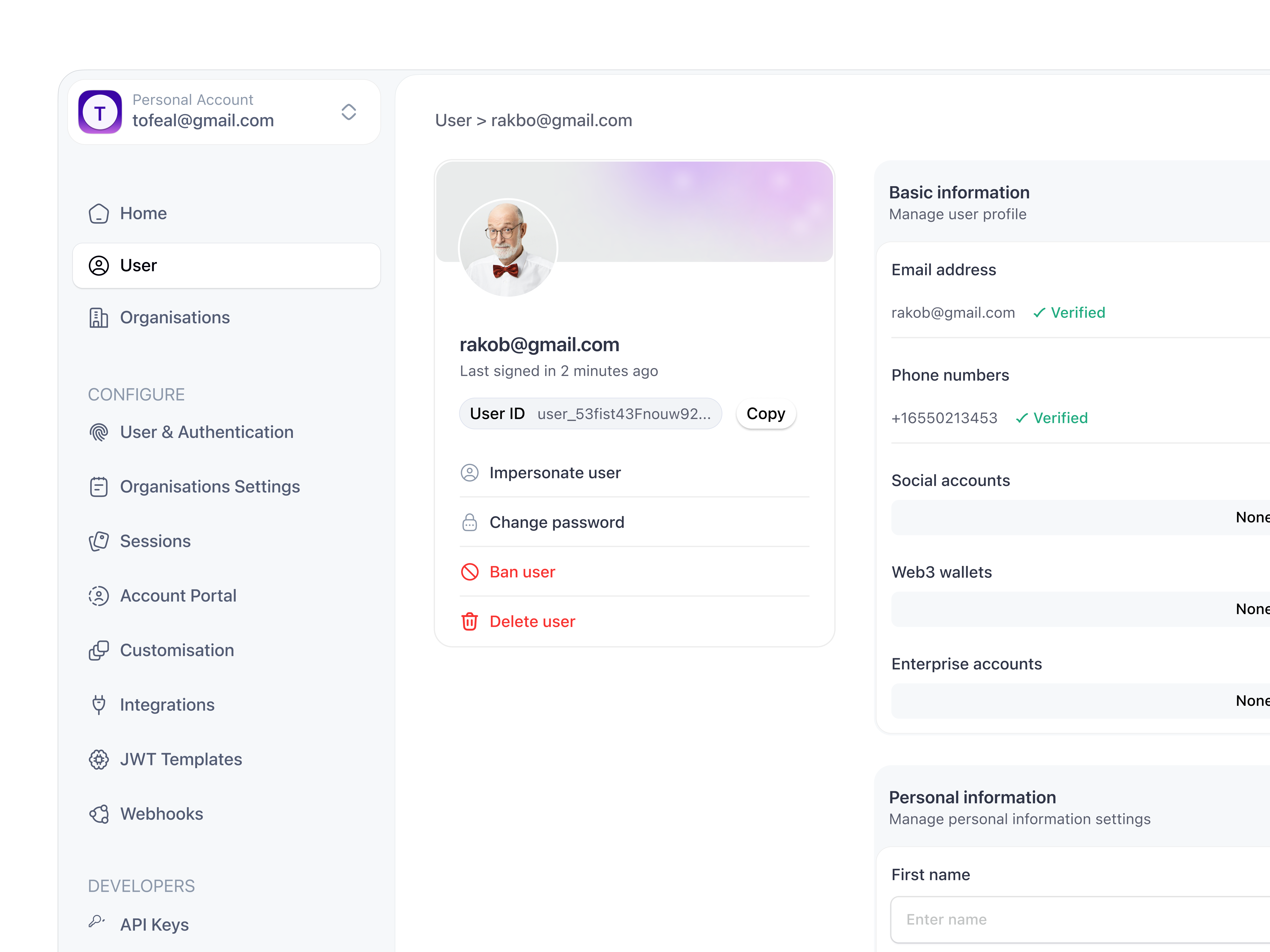 User Page admin cleanui dailyui dashboard data design flatdesign interactiondesign onboarding permissions product design saas security ui uiux userexperience usermanagement ux webapp