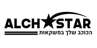 LOGO - ALCHOSTAR branding design flyer graphic design logo social media אלכוהול לוגו עיצוב עיצוב גרפי