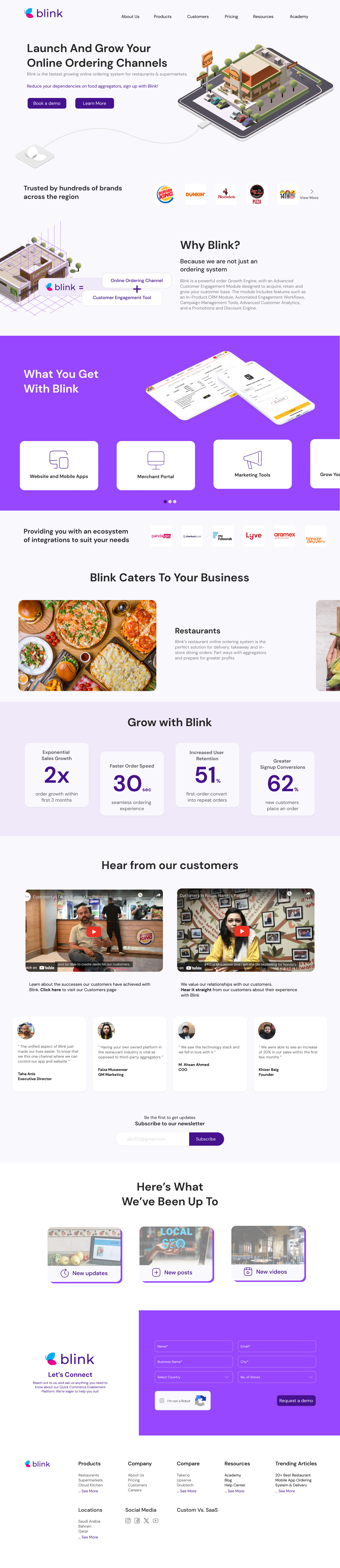 UI/UX Case Study Blink Co Technolgies by Uneeza Gul on Dribbble