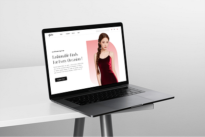 E-Commerce Website branding design e commerce fashion fashionwebsite ui uiux