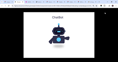 Chatbot 3d animation design graphic design illustration motion graphics pro ui ux