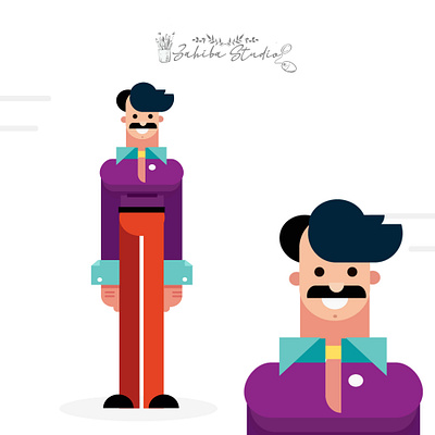 🟧♦️Geometric Character Design🟢🔲 - Active Men💪 3d artist body branding businessman character design designer family fitness graphic design illustration motion graphics muscles shapes smart ui ux vector visualdesigner