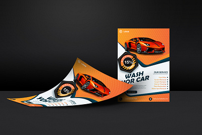 Professional Car Wash Flyer Design car wash flyer flyer flyer design graphic design new design print design professional car wash flyer professional flyer design washing flyer