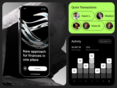 Card Management App animation app app mobile app credit card dribble finance fintech motion graphics ui ux