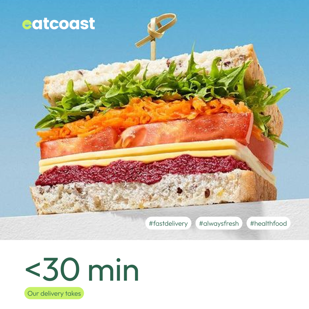 Eatcoast - Food Delivery Branding | Brand Identity app brand guidelines branding burger colou colour design food graphic design illustration logo typography ux vector