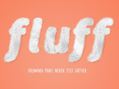 Fluff - Movie Poster branding design graphic design illustration movie poster poster