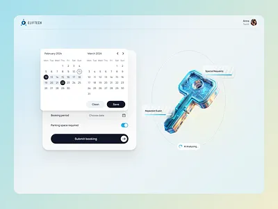 🚀 Smart Sales: AI-Powered Booking & Cancellation Predictions ai ai assistant booking calendar cancellation probability form machine learning prediction prediction status product design rental table ui design ux design vertex ai virtual assistant virtual helper