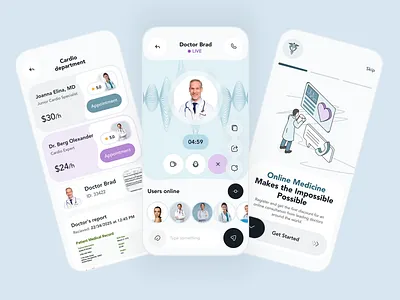 Healthcare mobile app clinic doctor healthcare healthcare app medical medicine