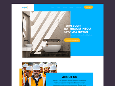 Bathroom Renovation | Web design design graphic design web design