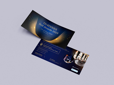 DELL AWARDS - Invitation brand branding design graphic design print typography vector