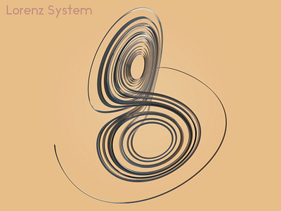 Lorenz System 3d arnold design fractal maya model