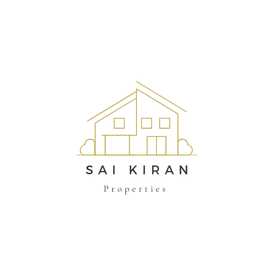 Sai Kiran Properties' Logo branding graphic design logo real estate