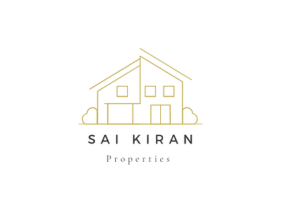 Sai Kiran Properties' Logo branding graphic design logo real estate