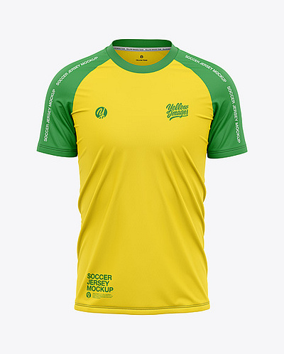 Free Download PSD Raglan Soccer Jersey free mockup template mockup designs