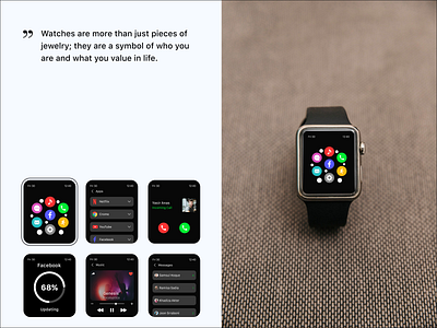 Watch design figma ui ux