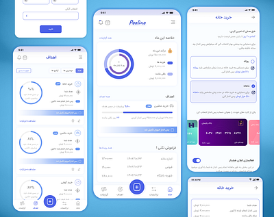 Financial Management with Goals-Focused Design android app application design financial financial goal graphic design ios iranian management persona planning product design targets u ui user exprience user interface