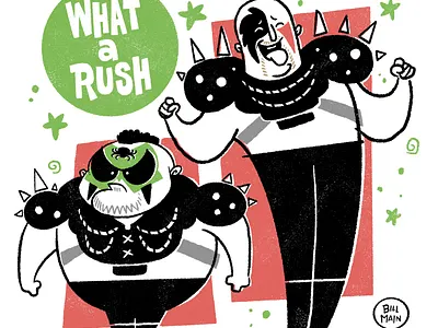 WretleMAYnia Illustrations apparel graphics cartooning character design editorial illustration graphic design illustration spot illustration wrestling