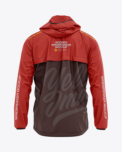 Free Download PSD Windbreaker Jacket free mockup psd mockup designs