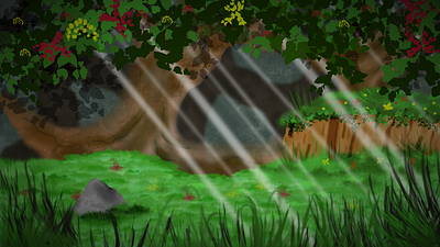 Forest Environment Art animation graphic design ui