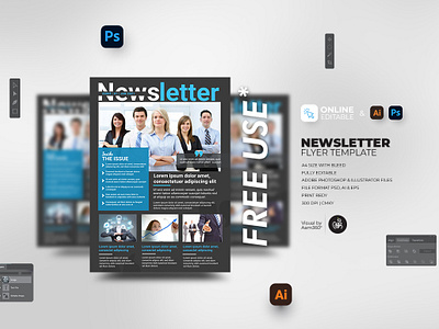 Newsletter Template aam360 aam3sixty annual newsletter branding business newsletter template concept corporate newsletter template creative newsletter template flyer template magazine template monthly newsletter template newsletter weekly newsletter