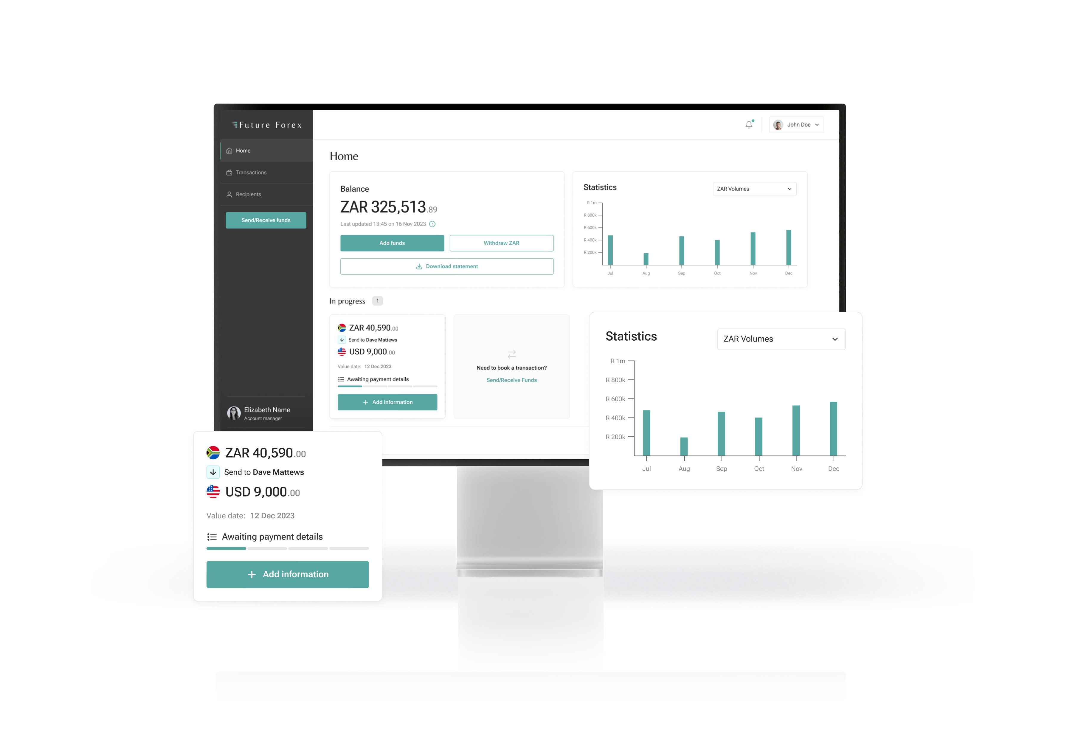 Future Forex Case Study case study design fintech graphic design ui ux