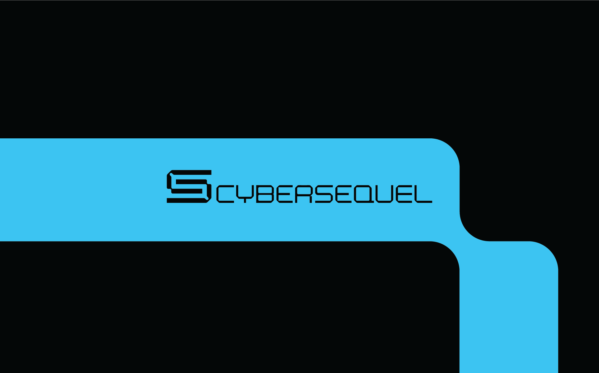 CYBERSEQUEL - Cyebr Security Brand Design adobe illustrator black blue brand brand identity branding cybersecurity dark design graphic design icon identity logo logo design logo mark logos logotype mark security visual brand