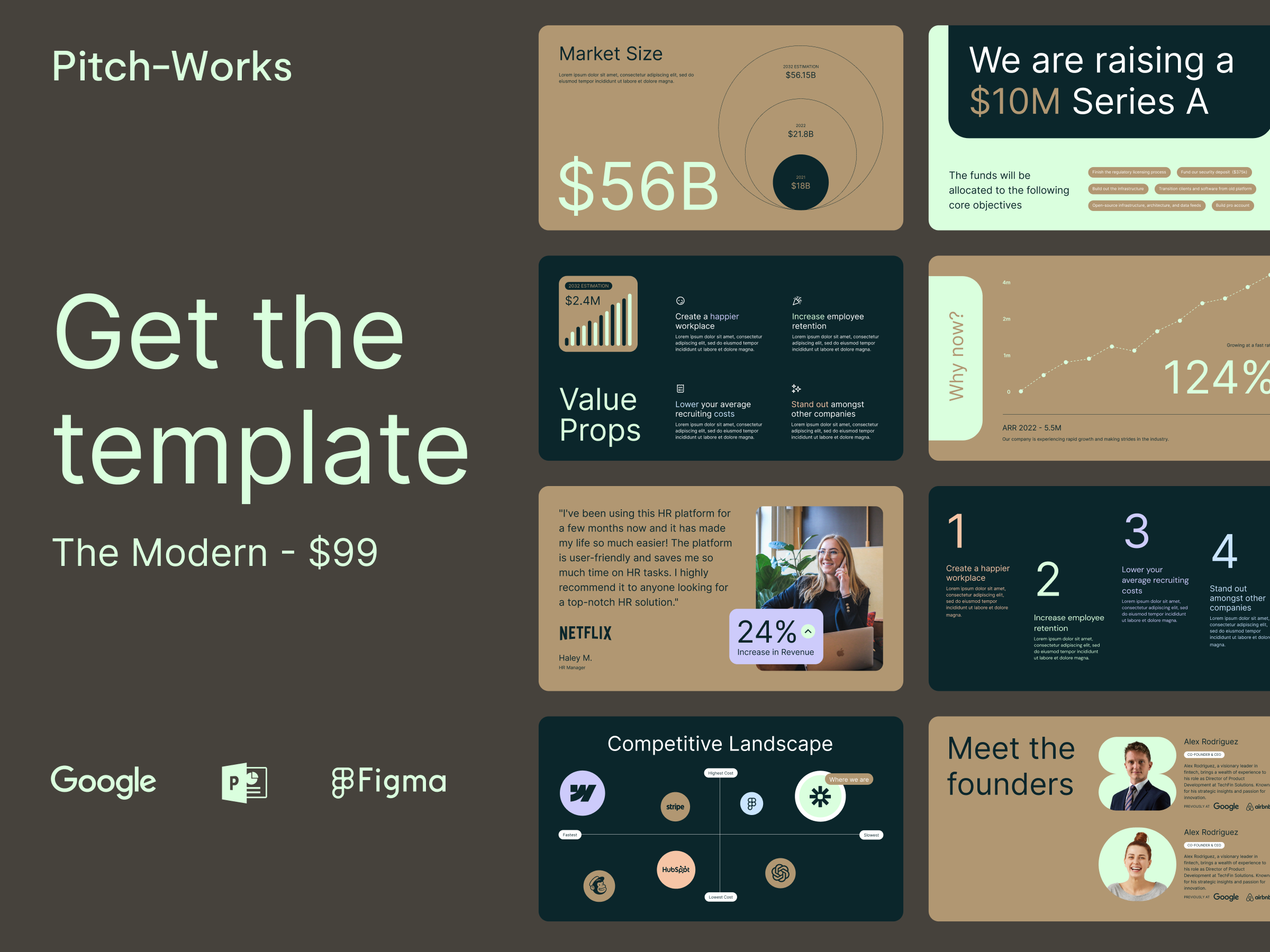 Example of Pitch Deck Template