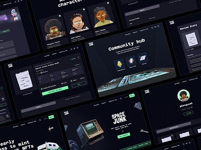 Space Junk - Community-Centric Design ai product design product strategy ui ux web3