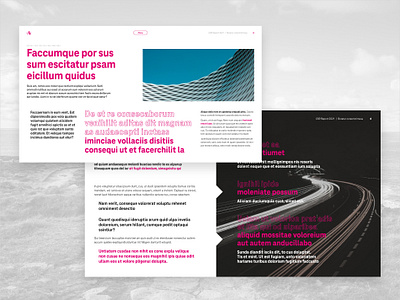 Connection A4 Publication Layout (2/3) design graphic design layout print publication
