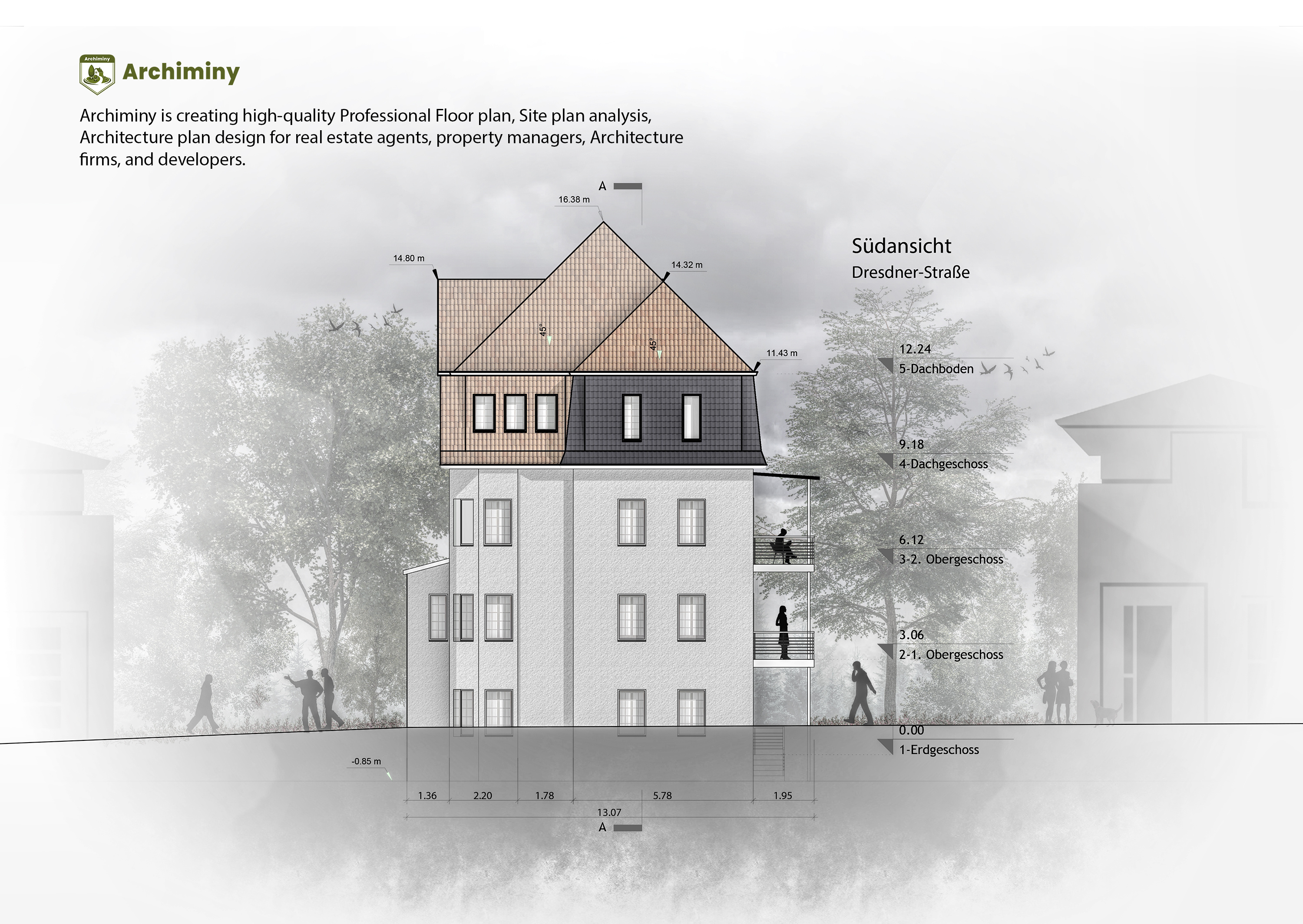 2D Plan Rendering Services 2d rendering archiminy architecture digital rendering home seller illustration photoshop render real estate rendering visualization