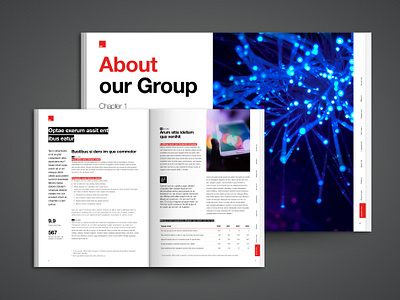Technology A4 Publication Layout (2/3) a4 design graphic design print publication