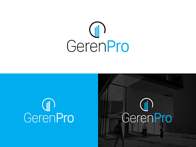 GerenPro - Logo Design branding construction design golden ratio logo logo animation logo design motion graphics