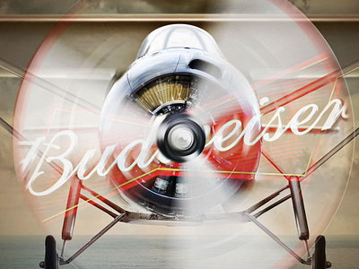 Budweiser Facebook Ad branding graphic design photoshop social media