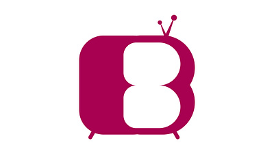 Bok Bok Tv Logo Design b letter logo design logo television television logo design tv tv logo design