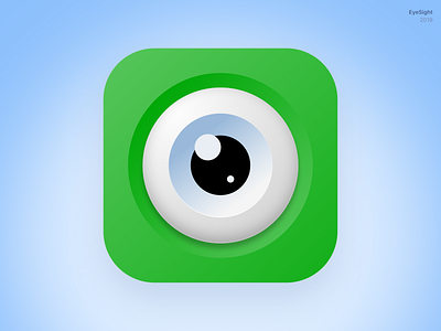 EyeSight casual eyesight icon mobile app ui wellness