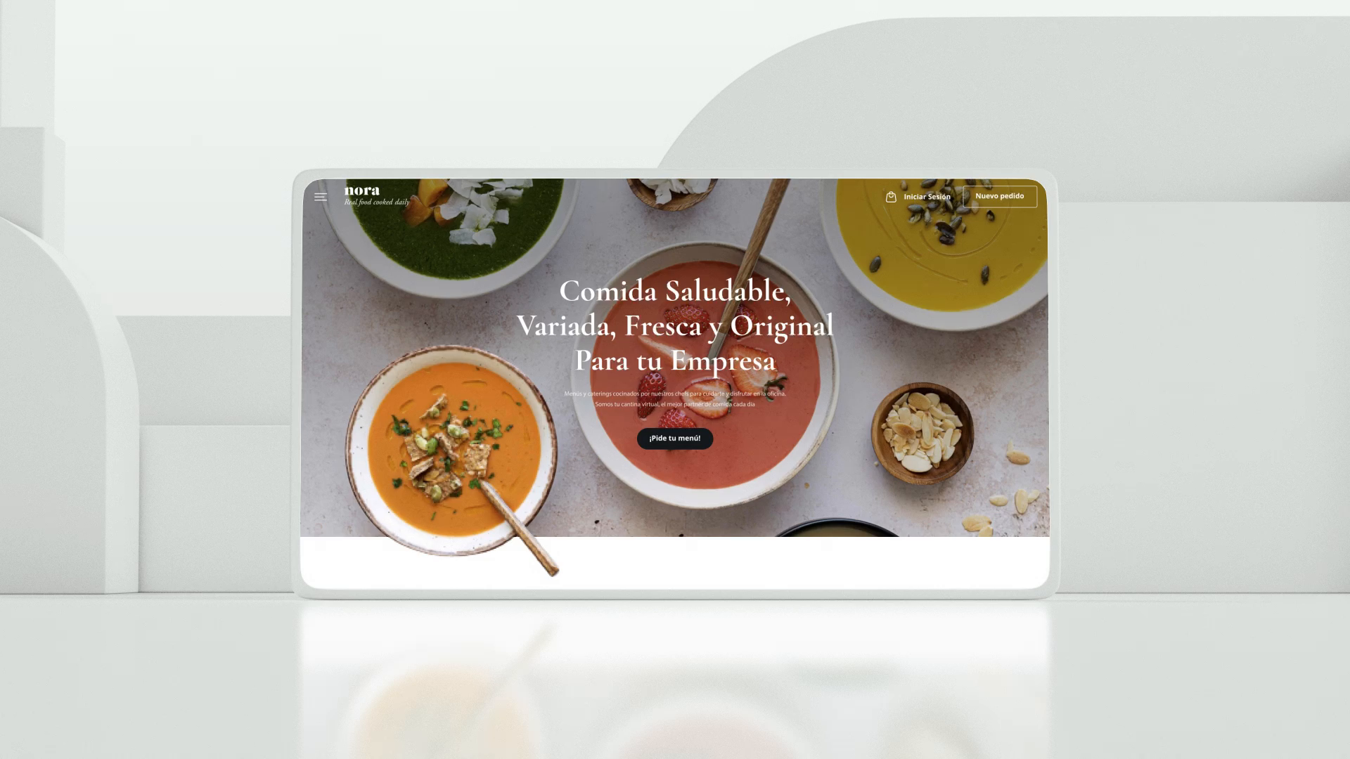 Example of Landing Page Design And Development