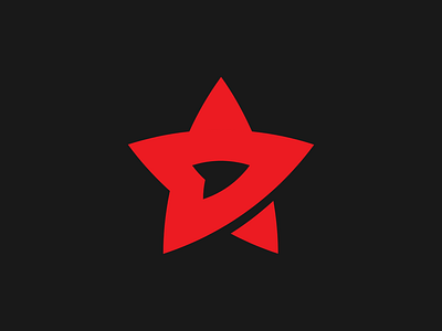 Rocket Star animation icon logotype motion graphics red rocket rocketstar star svgator svgatorapp symbol